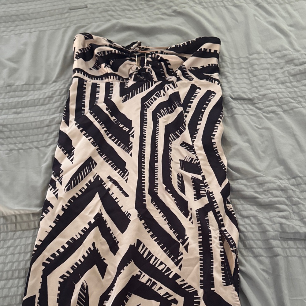 Windsor Black and White Maxi Dress